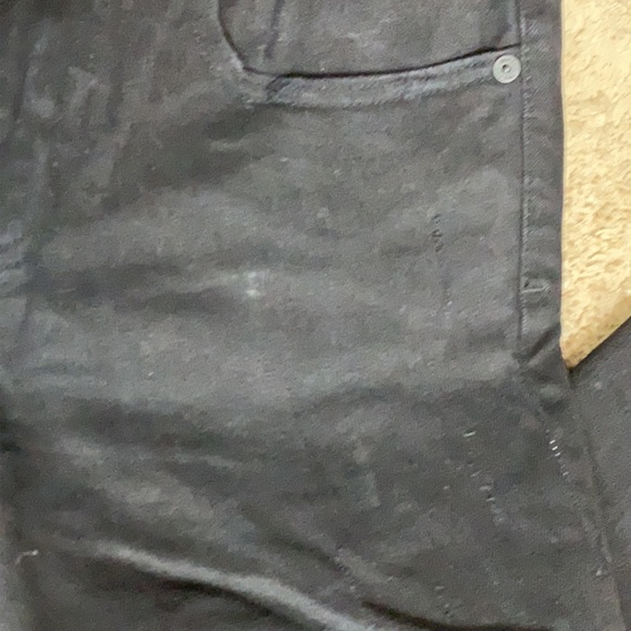 Black Skinny Distressed Jeans 28x30 - Picture 11 of 13